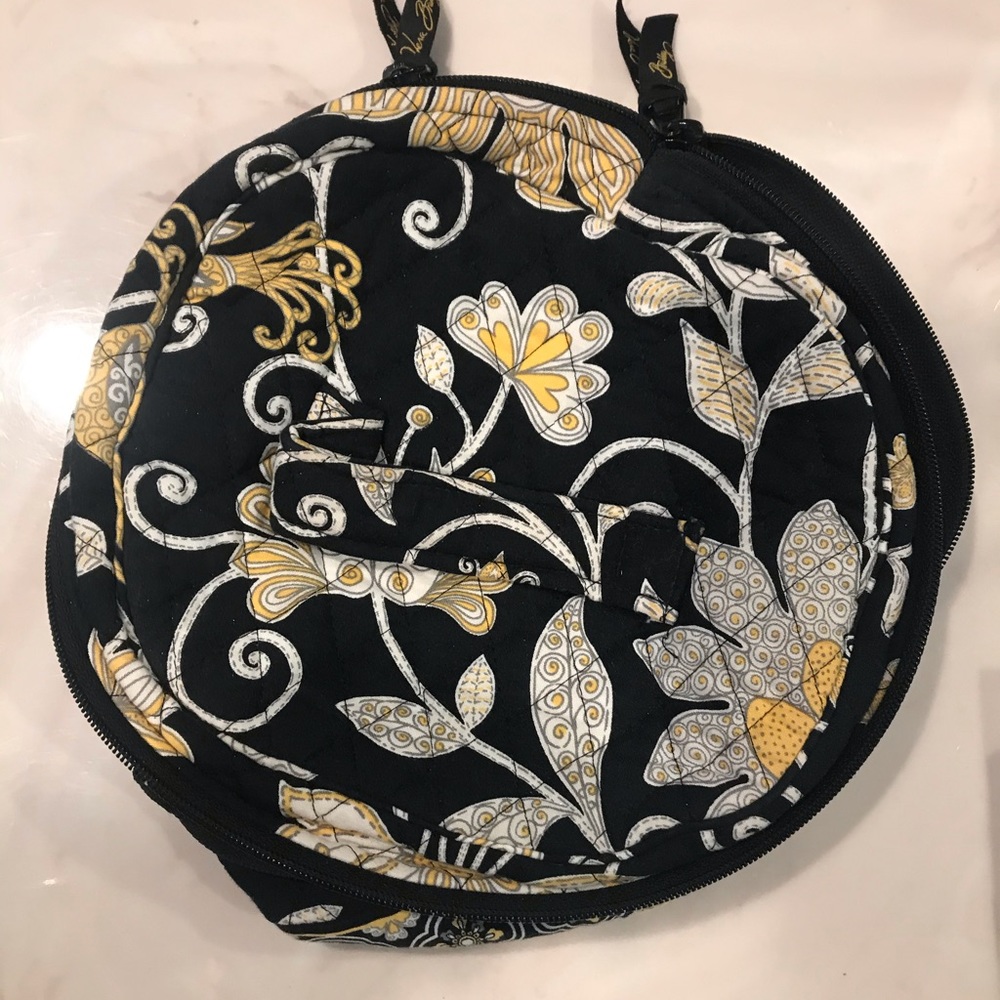 Vera Bradley Round Cosmetic/Jewelry Bag